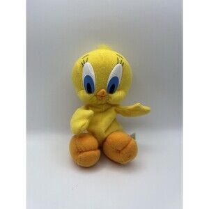 Looney  Tunes‎ Tweety Bird Plush 1996 Warner Brothers Play by Play